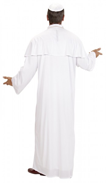Costume da uomo bianco Pope Johannes 2