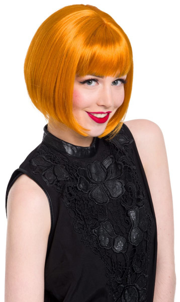Victoria Orange Deluxe Wig