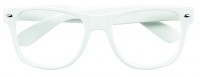 Vorschau: 4 Partybrillen Ohne Glas Weiß