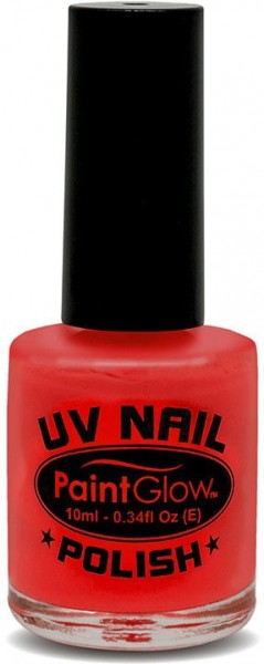 Rött UV-nagellack