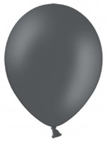 Preview: 50 party star balloons anthracite 27cm