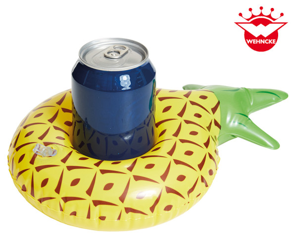 Inflatable cup holder pineapple 19x19x6cm