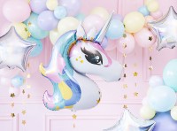 Preview: Foil balloon party unicorn 90cm