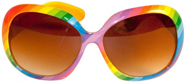 Rainbow party glasses