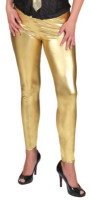 Mila Metallic Leggings Gold