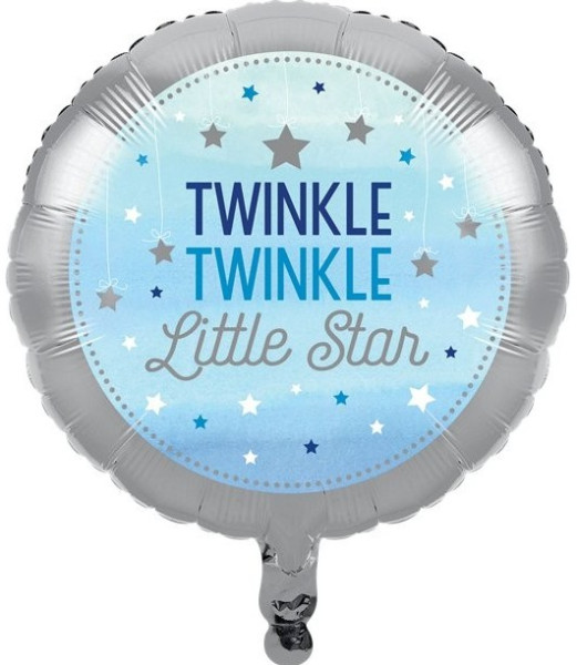 Baby shower foil balloon Twinkle 46cm