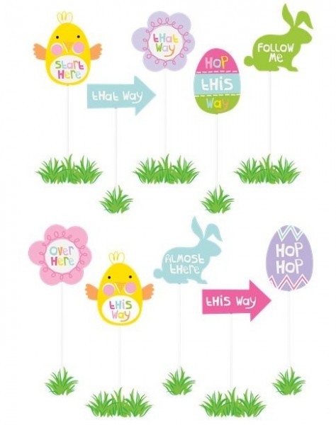 10 happy easter signposts