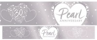 Pearl wedding banner 2.7m