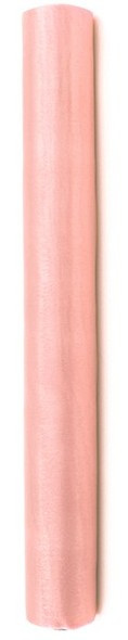 Tessuto organza rosa antico 36cm x 9m