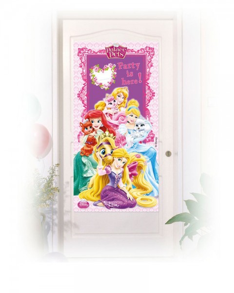 Plakat na drzwi księżniczki Disney Princess 152 x 76 cm