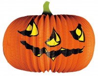 Pumpkin Shaped Lantern 40cm