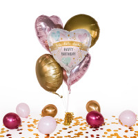 Vorschau: Heliumballon in der Box Lebe liebe lache