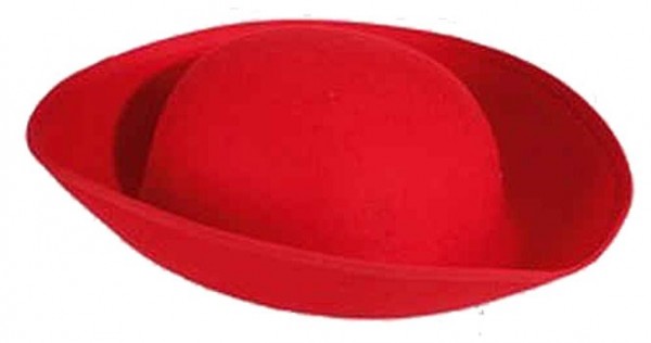 Chapeau de garde rouge