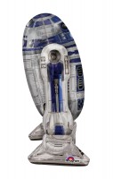Star Wars R2-D2 Luftmatratze mit zwei Haltegriffen 116 x 73 x 20 cm 
