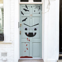 Widok: Przerażające naklejki na drzwi wampirów