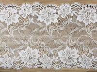 Preview: Floral Lace Table Runner 9m x 18cm