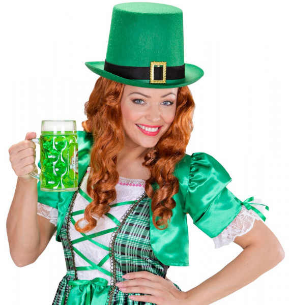 Groene hoge hoed St. Patrick's Day 5th