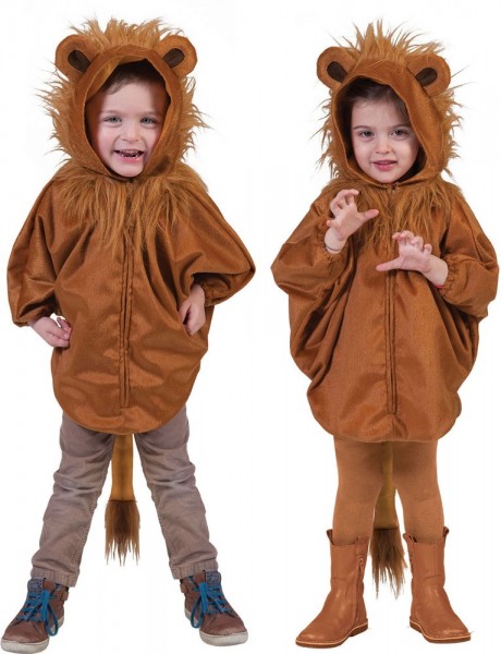 Costume per bambini Sambu in grassetto leone