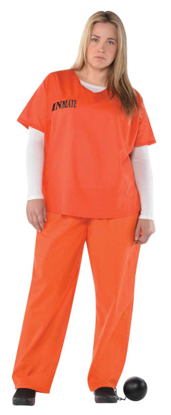 Costume prigioniera arancione