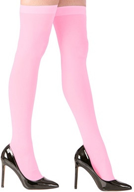 Pink overknee stockings 70 DEN