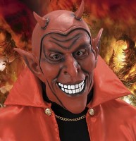 Widok: Śmiejąca się maska diabła