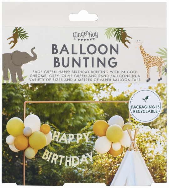 Jungle Breeze Balloon Garland Kit