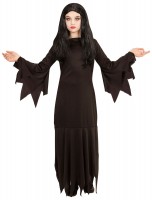 Anteprima: Costume Mortisia gotico per ragazza