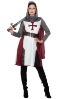 Preview: Knight Templar costume for women