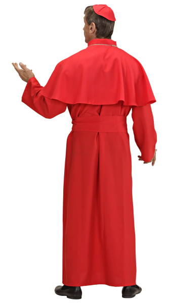 Rotes Kardinal Herren Kostüm