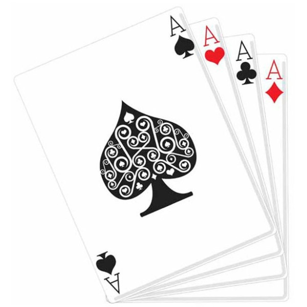 Présentoir carton de cartes à jouer 1,5 m