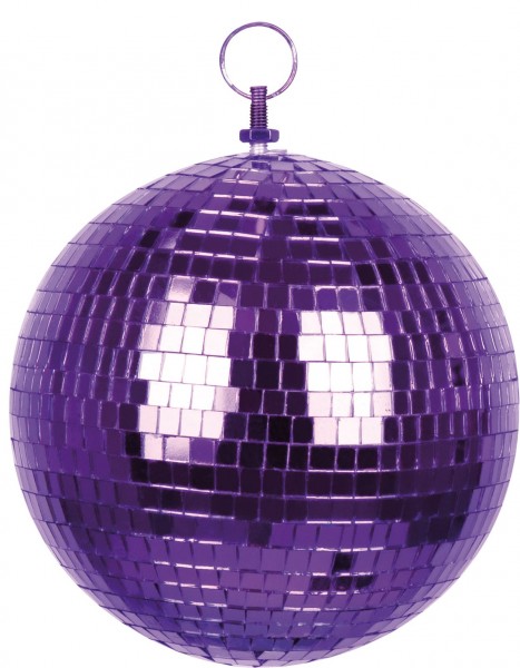 Bola de fiebre discoteca violeta