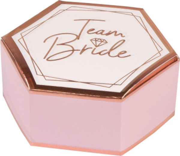 8 pudełek prezentowych Team Bride