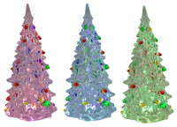 Christmas tree transparent with color change