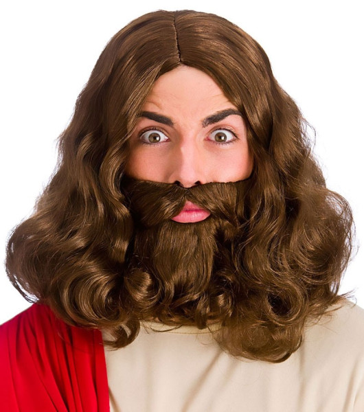 Parrucca profeta con barba