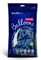 Voorvertoning: 100 party star ballonnen koningsblauw 27cm