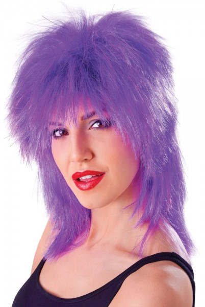Viola shaggy rocker parrucca