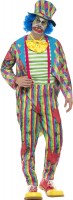 Voorvertoning: Olaf The horror circus clown heren kostuum