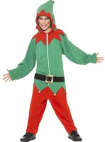 Vista previa: Disfraz infantil de elfo navideño
