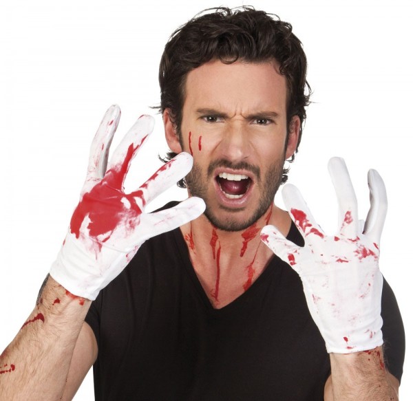 Krótkie rękawiczki Bloody Murderer