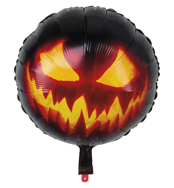 Ballon-citrouille effrayant Halloween 45 cm