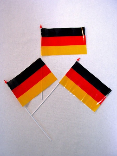 Handflagga Tyskland 10 x 15cm