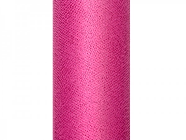 Tulle fabric Luna pink 9m x 50cm