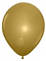 5 LED Ballons in Gold 28cm