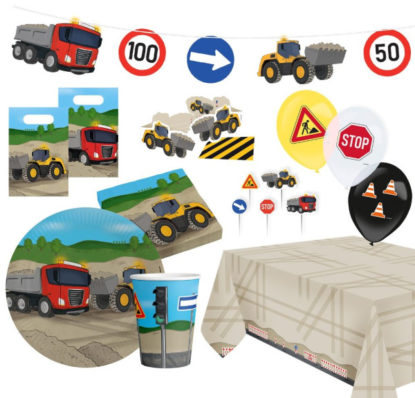 Construction site power party package 61 pieces