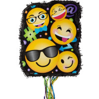 Smiling Emojis Zieh-Piñata 45cm