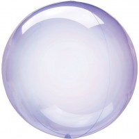 Globo laminado Clearz Petite violeta 30cm