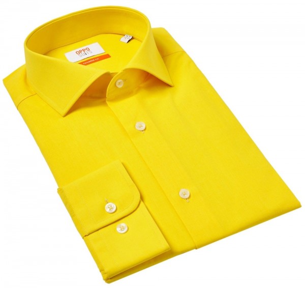 OppoSuits Shirt Yellow Fellow Men 5
