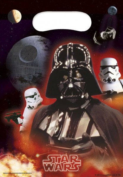6 woreczków prezentowych Star Wars Galaxy