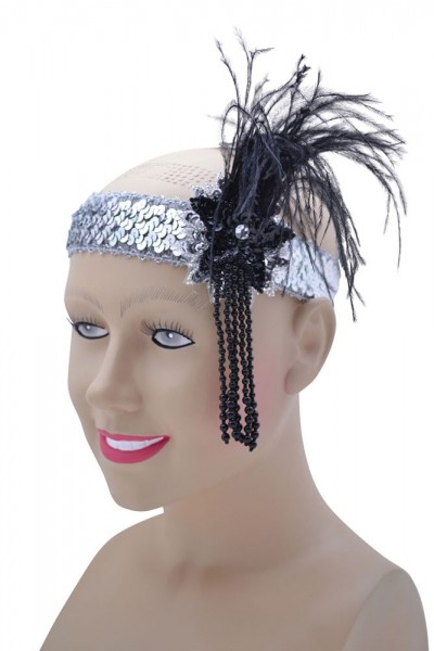 Sequin headband Charleston available in 3 colors 2