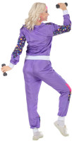 Preview: Fresher 80s jogging suit purple for women